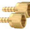 Female 45° SAE Swivel x Hose Barb