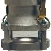 in line sight glass coupler x adapter