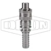 Dix-Lock® N-Series Interchange Male End x Hose Barb Plug