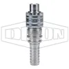 Dix-Lock® N-Series Interchange Male End x Hose Barb Plug
