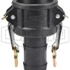 Glass-Filled Polypropylene Cam & Groove Type C Coupler x Hose Shank