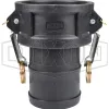 Glass-Filled Polypropylene Cam & Groove Type C Coupler x Hose Shank