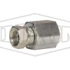 Female NPTF x Female NPSM Swivel Nut