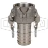 Venting EZ Boss-Lock Cam & Groove Type C Coupler x Hose Drop Shank