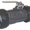 Bayonet Style Dry Disconnect Straight Swivel Coupler x Female NPT