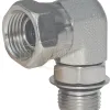 90° SAE O-ring Boss® x Female NPSM Swivel Nut Elbow