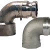 cam and groove type A 90deg elbow adapter x female NPT