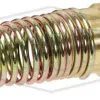 male connector with spring guard
