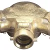 Triple Clapper Siamese Connection Bottom Outlet