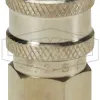quick disconnects e series hydraulic straight through interchange female threaded couplers