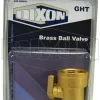 garden hose display brass ball valve